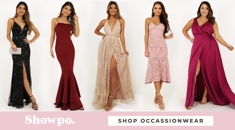 Showpo wedding 2025 guest dresses